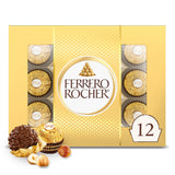 Ferrero Rocher Sealed Foil Chocolates, Hygienic Portion-Controlled Snacks for Children's Easter Hunt