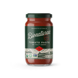 Bionaturae Organic Tomato Paste - Crafted From 100% Italian Tomatoes in Heirloom Quality Glass Jar for Elevated Cooking, 7 Oz