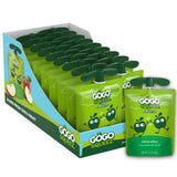 GoGo squeeZ Recloseable Applesauce – No Refrigeration Hiking Backpack Snack, Sturdy 3.2 oz Pouches Bulk Pack