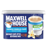 Maxwell House Instant Cafe Beverage – Affordable Valentine's Day Coffee Gift for Her, Cafe Vienna, 9 oz