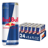 Red Bull Energy Drink – Study Aid for Late-Night Projects and Exam Prep Sessions, 12 Fl Oz 12-Pack