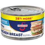 Swanson White Premium Chunk Chicken Breast 98% Fat Free 12.5 oz Pack of 2 – Clean Protein for Fitness and Weight-Management Goals