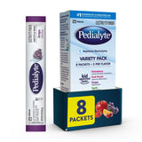 Pedialyte Powder Packets – Road Trip Carry-On Hydration for Long Drives and Cross-Country Travel, 8 Pack