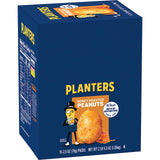 PLANTERS Honey Roasted Peanuts Single-Serve 2.5 oz Bags, 15 Pack - Protein-Packed Snack for Work Breaks and Study Sessions