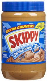 SKIPPY Super Chunk Peanut Butter – Study Snack Spread for Late-Night Focus and Protein-Packed Toast, 40 oz