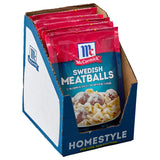McCormick Swedish Meatballs Seasoning Box No Artificial Flavors for Wholesome Weeknight Meals