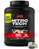 Muscletech Nitro-Tech Elite Protein Powder – Top-Tier Vanilla Cream Blend for Discerning Strength Athletes
