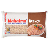 Mahatma Whole-Grain Brown Rice 2 lb for Picky Eater Friendly Dinners, Vegan and Nut-Free Pantry Item