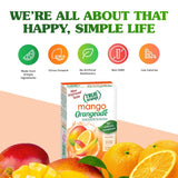 True Citrus Mango Orangeade Stevia Water Enhancer - Low Sugar Beverage for Conference Room and Meetings