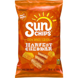 SunChips No Artificial Flavor Cheddar Chips, 7 oz Pantry Snack for Back to School, Study Groups and Work from Home Setups