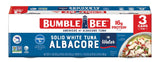 Bumble Bee Albacore Tuna Packed in Water – Low-Carb Keto Pantry Essential for Wellness Focused Adults, 5 oz