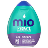 mio Hydrate Arctic Grape Flavor Drops – Travel and Trail Hydration Companion, 12 Servings Per Bottle