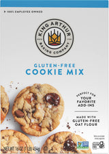 King Arthur Gluten-Free Cookie Mix – Clean-Label Baking for Celiac Wellness Routines, Hearty Brown Sugar Cookies