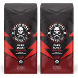 Death Wish Coffee Multi-Origin Dark Roast — Slow Sunday Pour-Over Brew for Grounding Weekend Rituals, 16 oz