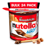 Nutella & GO! Chocolate Hazelnut Snack Cups – Housewarming and Birthday Gift Set for Her, 24 Bulk Pack