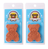 Brown Sugar Bear Original Brown Sugar Saver – Neutral-Toned Storage Solution for Minimalist Spice Cabinets, Terracotta Pack of 2