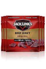 Jack Link's Beef Jerky Variety Pack - Original and Teriyaki - 13g Protein Snack for Wellness Routines and Low-Carb Lifestyle Tracking, 1.25 oz Each