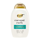 OGX Quenching + Coconut Curl Shampoo – Gentle, Sulfate-Free Surfactant Wash for Sensitive Curls, 13 fl oz