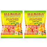 Haribo Peaches Gummi Candy – Portable Gluten-Free Treat for Patio Snacking, Tailgates, and Backyard BBQs