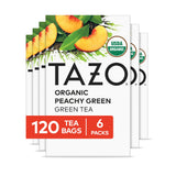TAZO Organic Green Tea Green Ginger – Remote Worker Afternoon Ritual, Jitter-Free Focus Cup