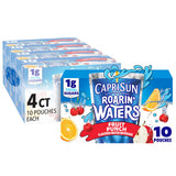 Capri Sun 100% Juice for Balanced Family Hydration – 40 Pouches of Fruit Punch for a Smarter Lunch Box Swap