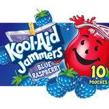 Kool-Aid Jammers Sugar-Reduced Kids Drink – Lower-Sugar Soda Alternative for Lunchboxes and Family Meals, 6 fl oz Pouches