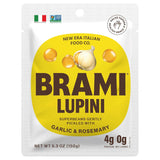 BRAMI Garlic Rosemary Lupini Pouch – Non-Perishable Fuel for Long Study Sessions