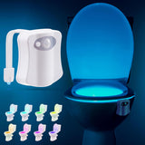 LooLume Motion Activated Toilet Light – Modern Bathroom Decor Piece with Multi Color LED Glow