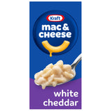 Kraft Mac & Cheese White Cheddar Shells – After-School Snack Parents Trust, 7.3 oz Box
