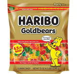 HARIBO Original Goldbears Gummy Candy Large Bag Playdate Snack Stash Assorted Flavors