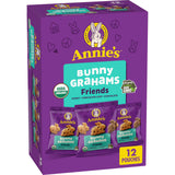 Annie's Organic Neapolitan Bunny Grahams – Fun Themed Snack for Birthday Party Treat Bags