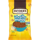 Snyder's of Hanover Itty Bitty Minis Pretzels – Travel-Friendly Mini Pretzel for Backpacking, Road Trips, and On-the-Go Energy