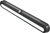 BLS T01L Battery Operated Light – Clean-Lined Modern Kitchen Under-Cabinet Lamp with Auto Day Night Sensor
