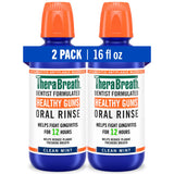 TheraBreath Healthy Gums Oral Rinse – Self-Care Mouthwash for Sensitive Mouths, 12-Hour Gum and Breath Protection