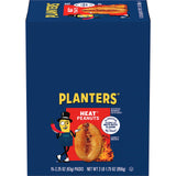 PLANTERS Chili Peanut Packs – Heat-Resistant Road Trip Snack for Long Drives, No Refrigeration Needed, 2.25 oz, 15-Pack