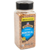 McCormick Grill Mates 25% Less Sodium Montreal Steak Seasoning for Portable Pantry and Camp Cooking, Durable Seasoning for On-the-Go Flavor
