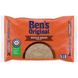 BEN'S ORIGINAL Whole Grain Brown Rice, 5 lb Bag – Practical Pantry Gift for First-Time Apartment Owners and Newlyweds