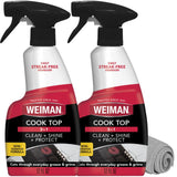 Weiman Cooktop Cleaning Spray & Microfiber Cloth – Toxin-Free Citrus Care for a Calmer, Cleaner Cooking Ritual