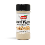 Badia Ground White Pepper, 2 oz – Connoisseur-Grade Seasoning for Light French Sauces and Delicate Plates