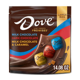 DOVE PROMISES Portion-Controlled Premium Chocolate for Self-Care Sunday Treats and Cozy Meditation Break Snacks, 14 oz