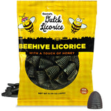 Gustaf's Beehive Dutch Licorice Drops – Picnic Basket Sweet Treat, Imported Dutch Candy That Travels Well in Any Backpack