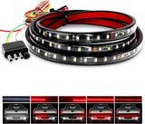 Nilight Sealed LED Tailgate Light Bar – IP67 Waterproof Brake Light Upgrade for Ford Dodge Chevy Toyota