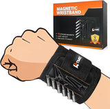 LATME Magnetic Wristband – Holiday Stocking Stuffer for Husbands and Dads, Magnetic Armband for Screws Nails and Bolts