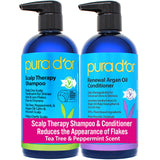 PURA D'OR Scalp Therapy 3-in-1 Hair & Body Wash — Stress-Relief Scent Ritual for Meditation Bath Time