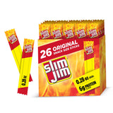 Slim Jim Smoked Meat Sticks – Keto and Low-Carb Diet Snack, 6g Protein Per Stick