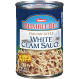 Snow's Italian Style White Clam Sauce, 15 Ounce – Curated Italian Fine-Dining Alternative to Marinara, Made with Fresh North Atlantic Clams