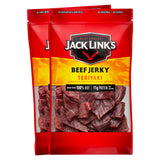 Jack Link's Beef Jerky Original Lean Beef Packs for Macro Friendly Snacking and Meal Prep