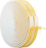 CloudBuyer Draft Seal Strip for Office Door Frames, 33Ft White Insulation for Quieter Conference and Work-From-Home Spaces
