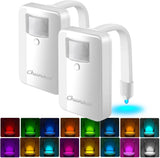 LuminoBowl Toilet Bowl Light – Cool Stuff for Kids Bathroom Decor, Battery Operated Motion Activated Glow