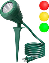 DEWENWILS 4.8W Low-Voltage-Style LED Spotlight – Heat-Safe Fixture for Front Yard, Garage, and Children's Play Areas